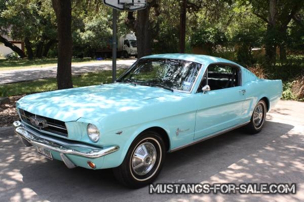 2+2 Mustang Fastback 1965 – $16500 (North Star Mall TX)